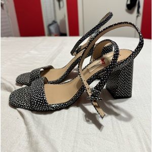 Antonio Melani Heels Leather Sole Size 6.5